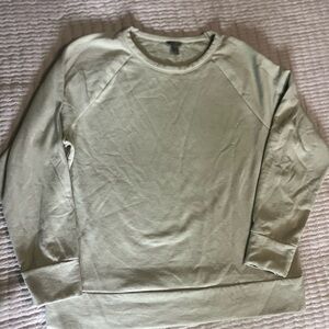 Eddie Bauer Women's Light Green Sweatshirt